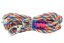 Paracordové vodítko BÍLÝ MULTICOLOR - Varianty: 1. Varianta