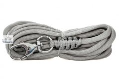 Paracordové vodítko ŠEDÉ