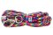 Paracordové vodítko FIALOVÝ MULTICOLOR
