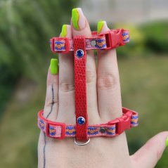 Postroj WONDER WOMAN - vel. M s kůží