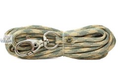 Paracordové vodítko BÉŽOVOŠEDÉ