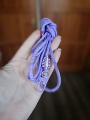 BAZÁREK - Vodítko FIALKOVÉ (paracord, 3m)