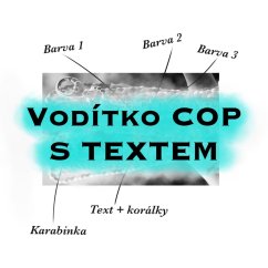 Vodítko COP S TEXTEM - NAVRHNI SI