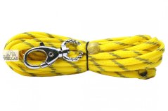 Paracordové vodítko ŽLUTOŠEDÉ