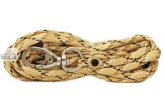 Paracordové vodítko BÉŽOVOČERNOBÍLÉ