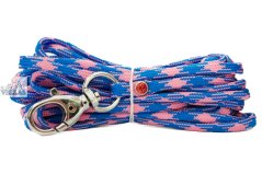 Paracordové vodítko MODRORŮŽOVÉ